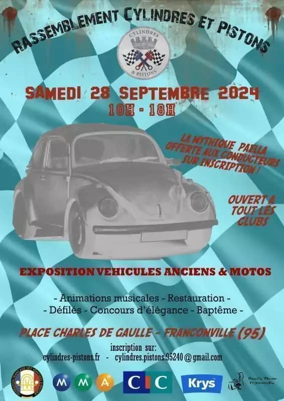 Cylindres & Pistons 5ème Rassemblements Autos Motos Collection