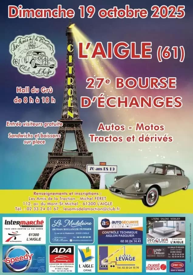 27e Bourse D’Échanges à L’Aigle 61300