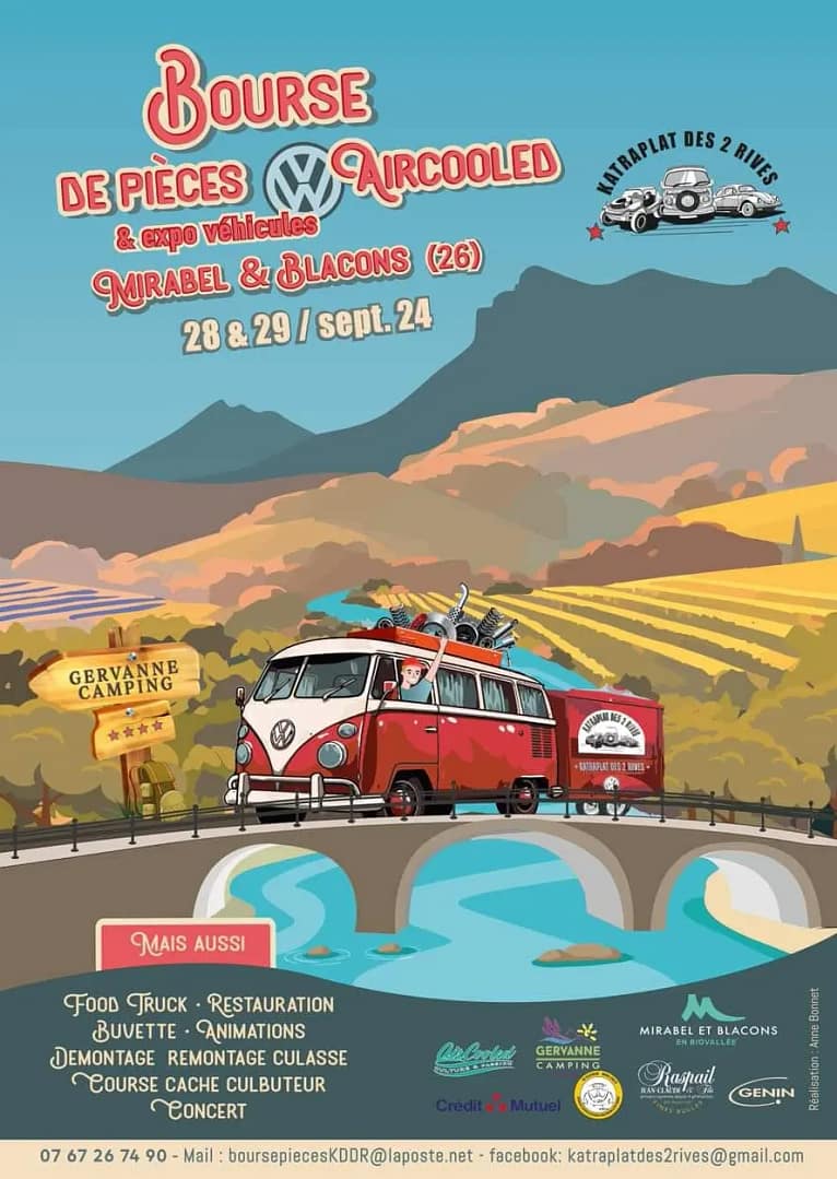 Bourse de pièces Aircooled Mirabel et Blacons 26