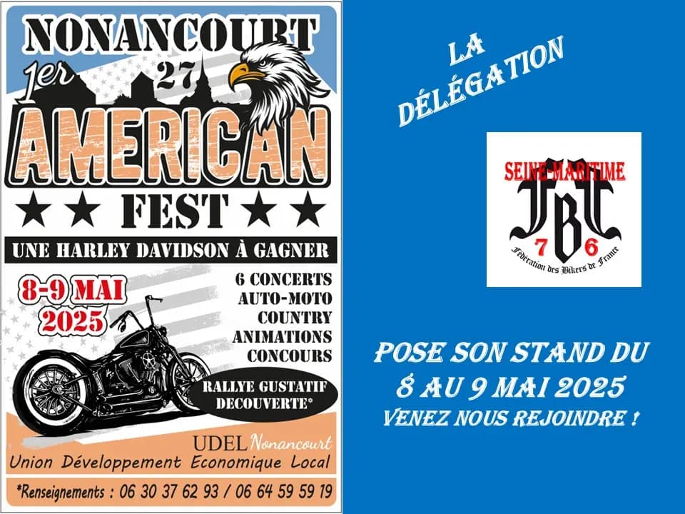 American Fest, Premier festival américain Nonancourt 27320